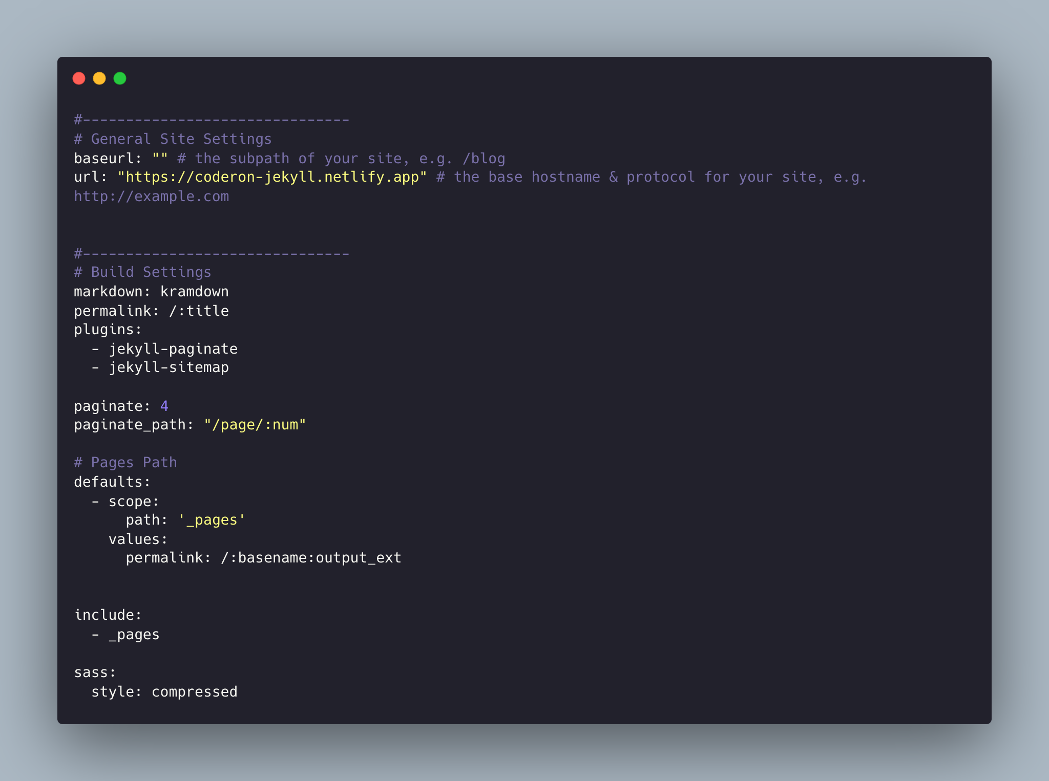 config