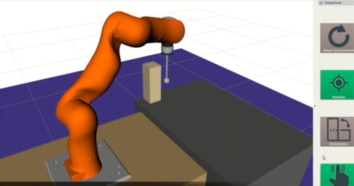 Teleoperation in Virtual Environments with Haptic Feedback